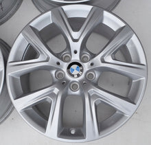 Laden Sie das Bild in den Galerie-Viewer, 4x Alufelge 17 Zoll 6.5" 5x112 39ET Glanz Silber 6856076 BMW F39 F48 Rim Wheel FEL9385212962lo