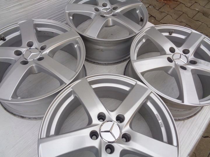 4x Alufelge 17 Zoll 7.0" 5x112 48 5ET KBA51551 Mercedes-Benz S205 W205 Rim Wheel FEL6736829322ke