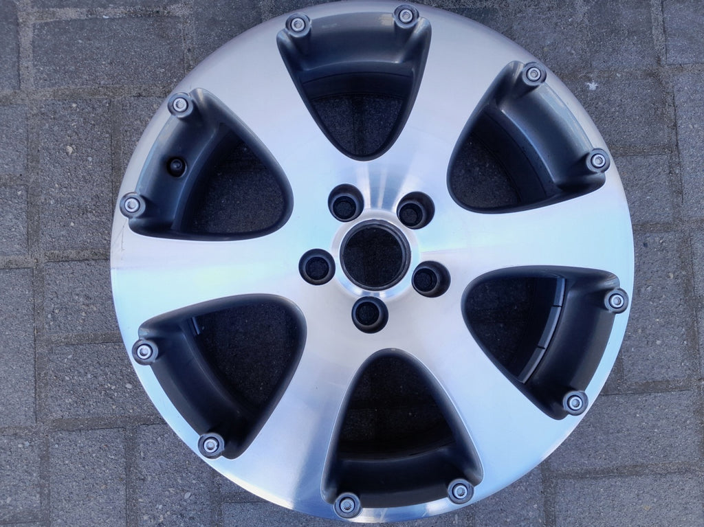 1x Alufelge 17 Zoll 6.5" 5x112 42ET Glanz Schwarz 1T0601025E VW Touran Rim Wheel FEL2390644596se
