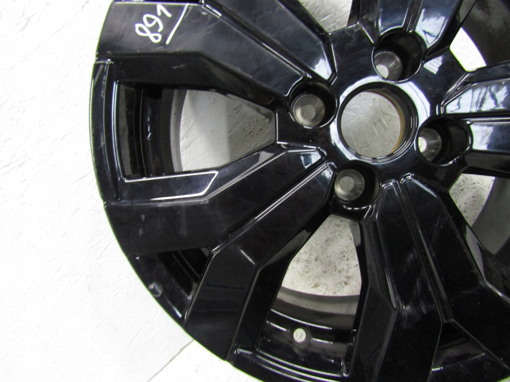 1x Alufelge 16 Zoll 6.5" 4x100 45ET Schwarz 403009410 Dacia Sandero Iii FEL1042049117pk