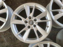 Load image into Gallery viewer, 4x Alufelge 16 Zoll 7.0" 5x112 35ET Glanz Silber 8W0601025 Audi A4 B8 Rim Wheel FEL4616345222dx