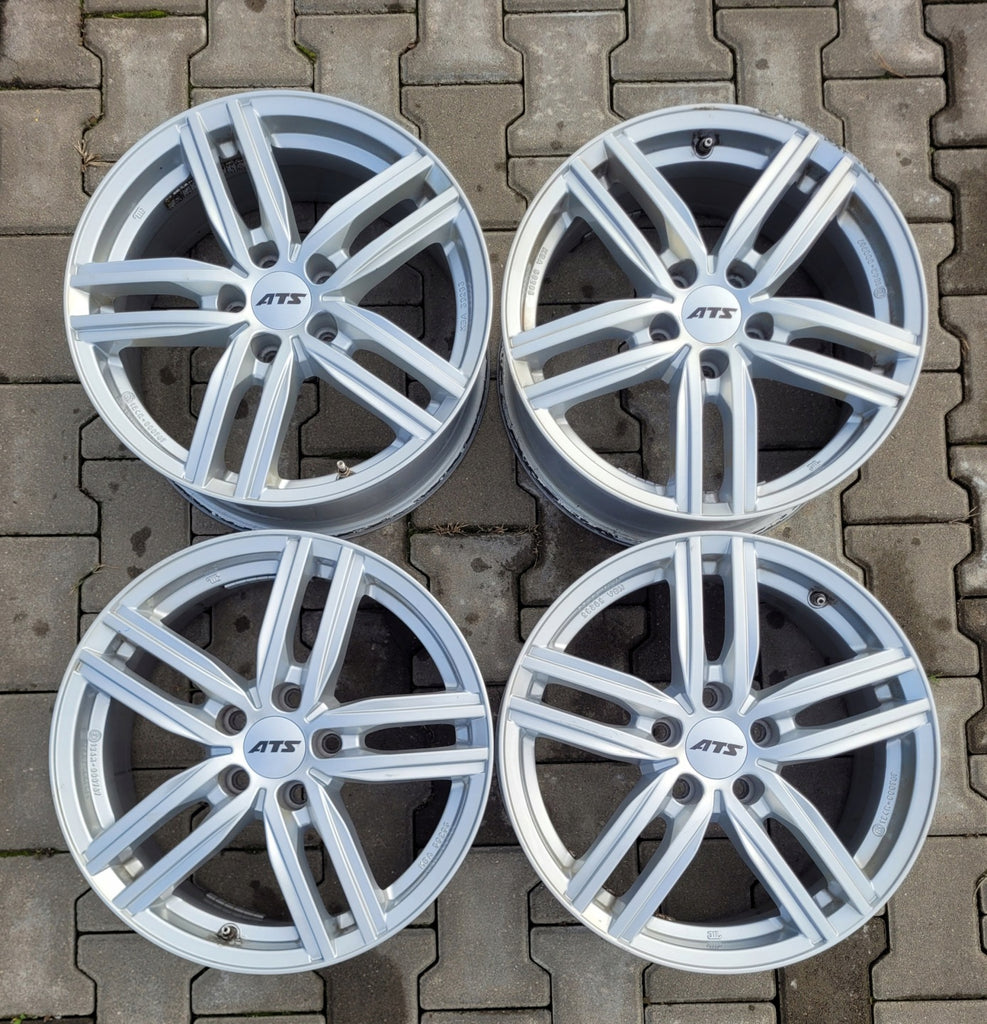 4x Alufelge 17 Zoll 7.0" 5x112 40ET Glanz Silber AT70740V22 Rim Wheel FEL1683523686zv