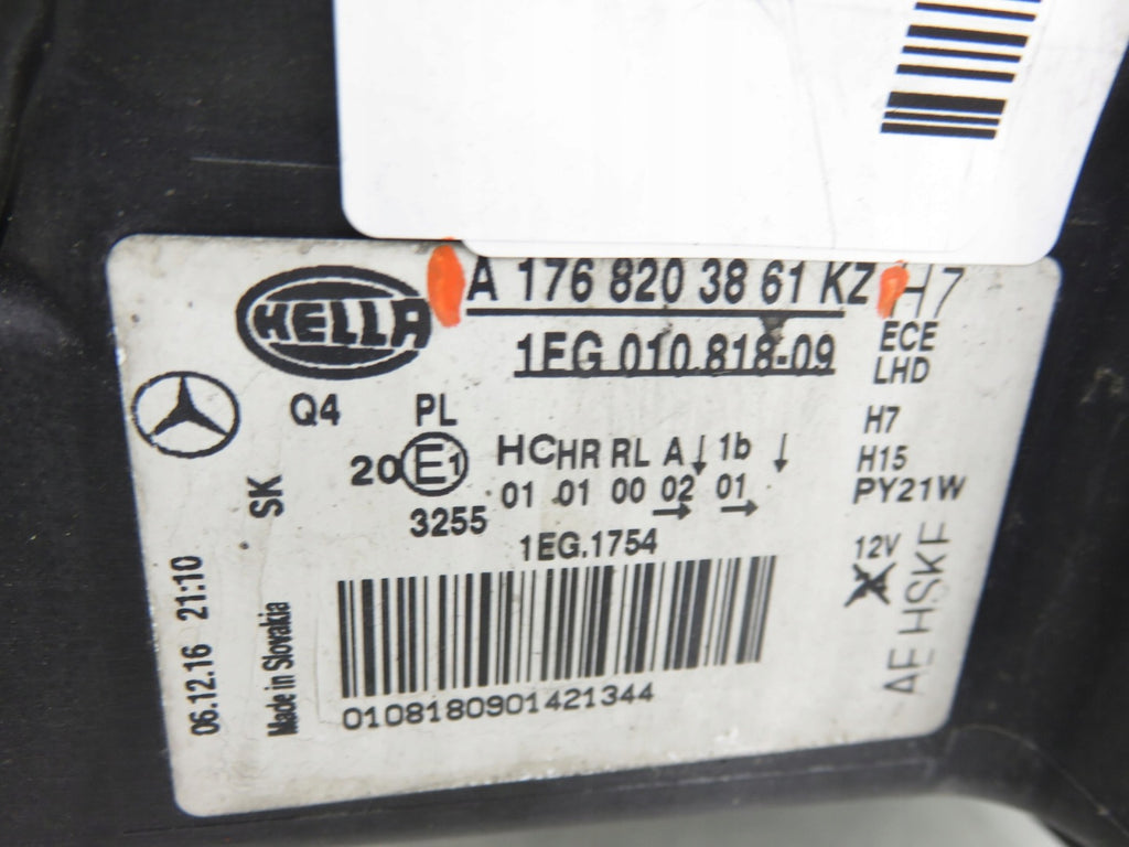 Frontscheinwerfer Mercedes-Benz W176 A1768203861KZ Links Scheinwerfer Headlight SCH4448169836wz