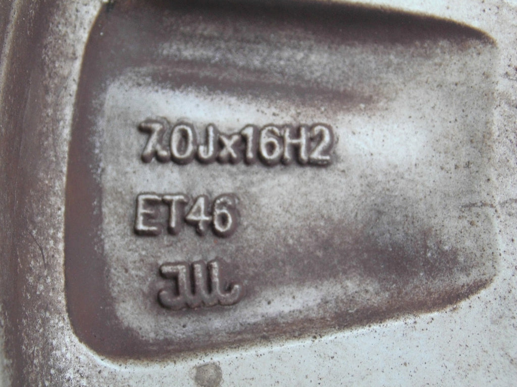 1x Alufelge 16 Zoll 7.0" 5x100 46ET Glanz Silber 6V0601025 Skoda Fabia Iii FEL5400548680fc