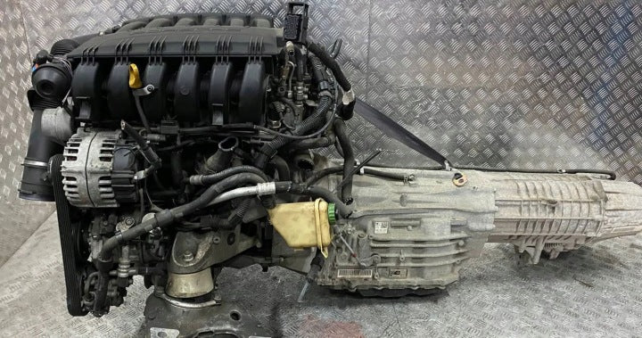 Motor Porsche Cayenne M55 Benzin Engine Komplett MOT6698556244cx