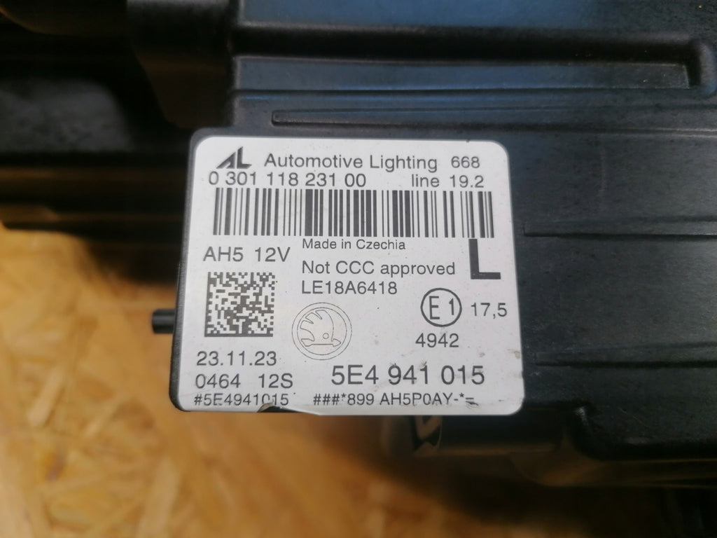 Frontscheinwerfer Skoda Octavia 5e3 I 5E4941015 Full LED Links Headlight SCH4650648209zx