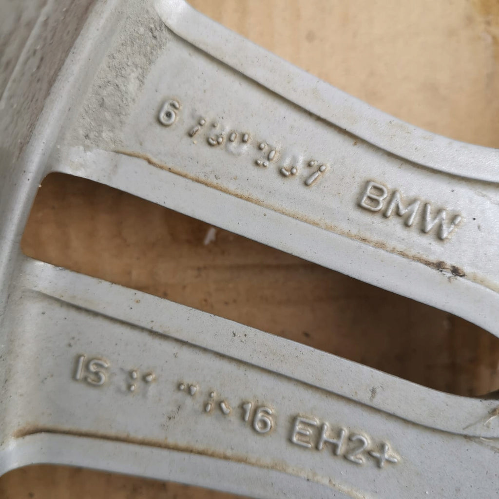 1x Alufelge 16 Zoll 7.0" 5x120 31ET Glanz Silber 6780907 BMW 3 E46 F32 E90 F31 FEL6085394795ni