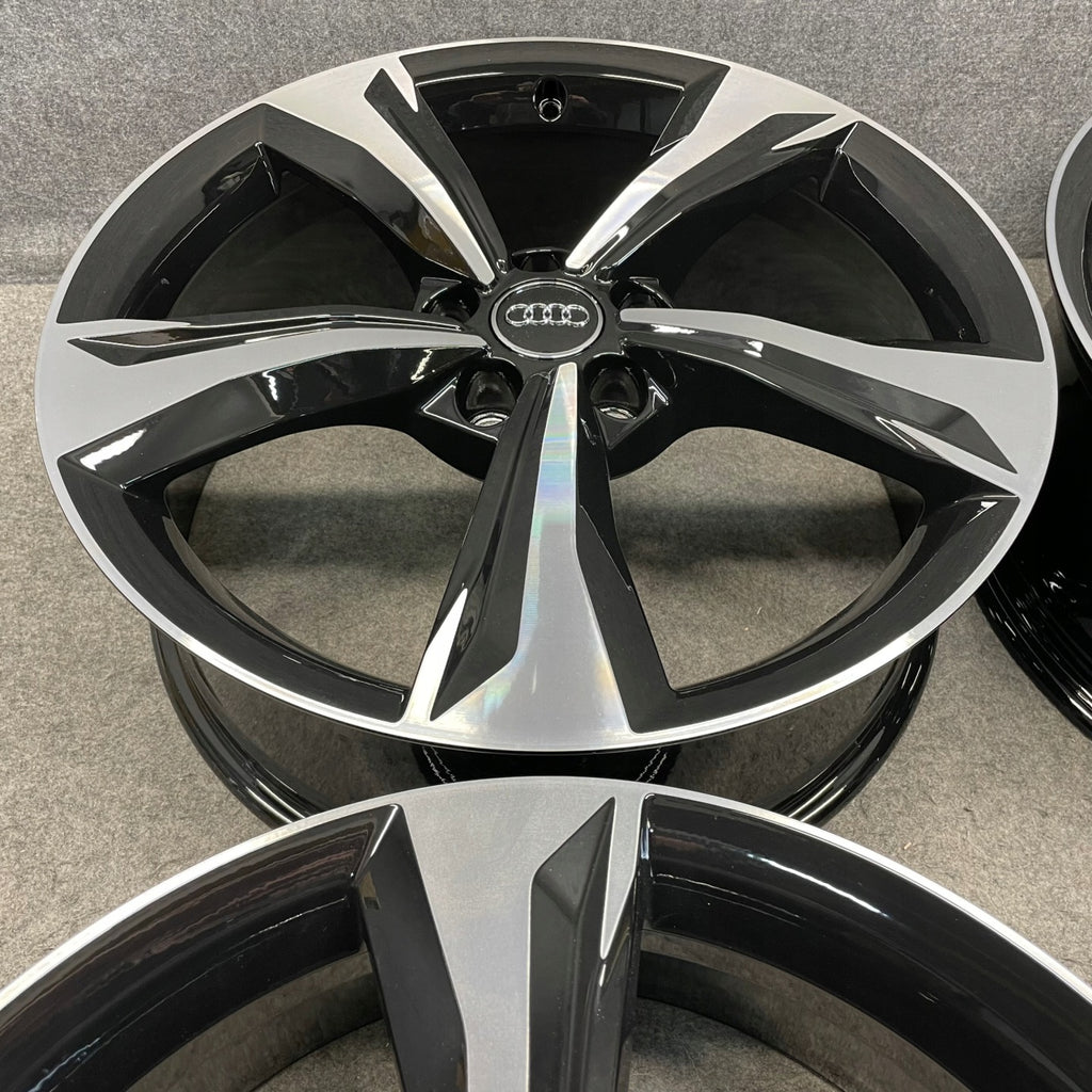 4x Alufelge 19 Zoll 7.0" 5x112 34ET Glanz Silber 80A601025K Audi Q5 80 Rim Wheel FEL9830587392mf