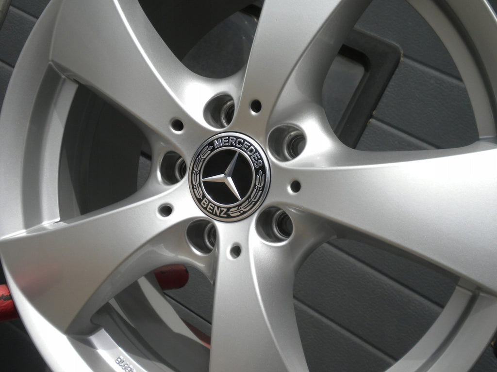 4x Alufelge 17 Zoll 7.5" 5x112 45ET Glanz Silber 75745112566 Mercedes-Benz W205 FEL1746901339fj