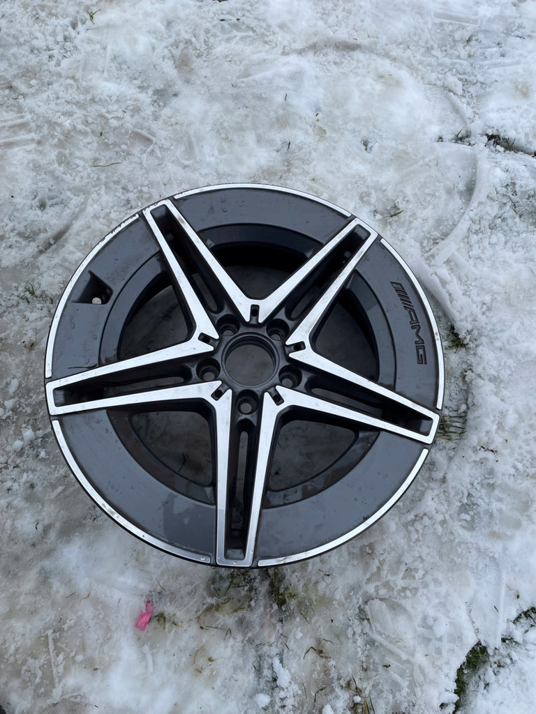 2x Alufelge 18 Zoll 7.5" 5x112 40ET Glanz Schwarz A2064011700 Mercedes-Benz W206 FEL3886974446he