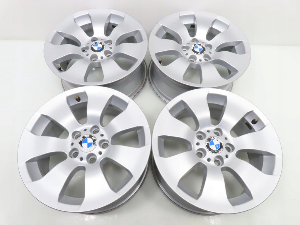 4x Alufelge 17 Zoll 8.0" 5x120 34ET Silber 6775596 BMW 3 E91 E93 E90 E92 1 E87 FEL6049840560ze