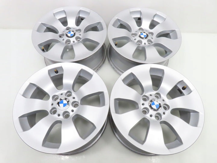 4x Alufelge 17 Zoll 8.0" 5x120 34ET Silber 6775596 BMW 3 E91 E93 E90 E92 1 E87 FEL6049840560ze