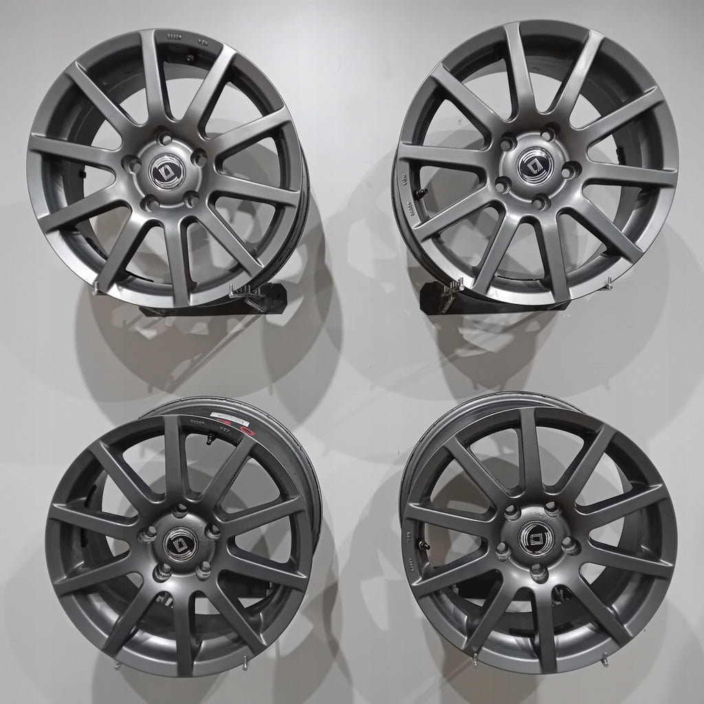 4x Alufelge 16 Zoll 7.0" 5x114.3 41ET KBA48698 Hyundai I30 I 4 Rim Wheel FEL8342569004af