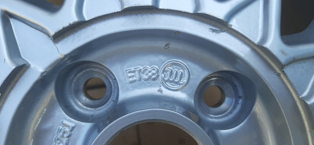 1x Alufelge 14 Zoll 6.0" 4x100 38ET 3276010251 Vw Rim Wheel FEL1340827263ea