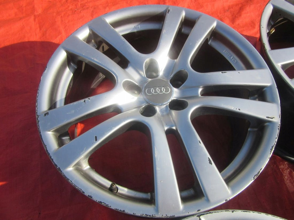 4x Alufelge 18 Zoll 8.0" 5x112 45ET Schwarz Audi Tt Rim Wheel FEL6182156435qk