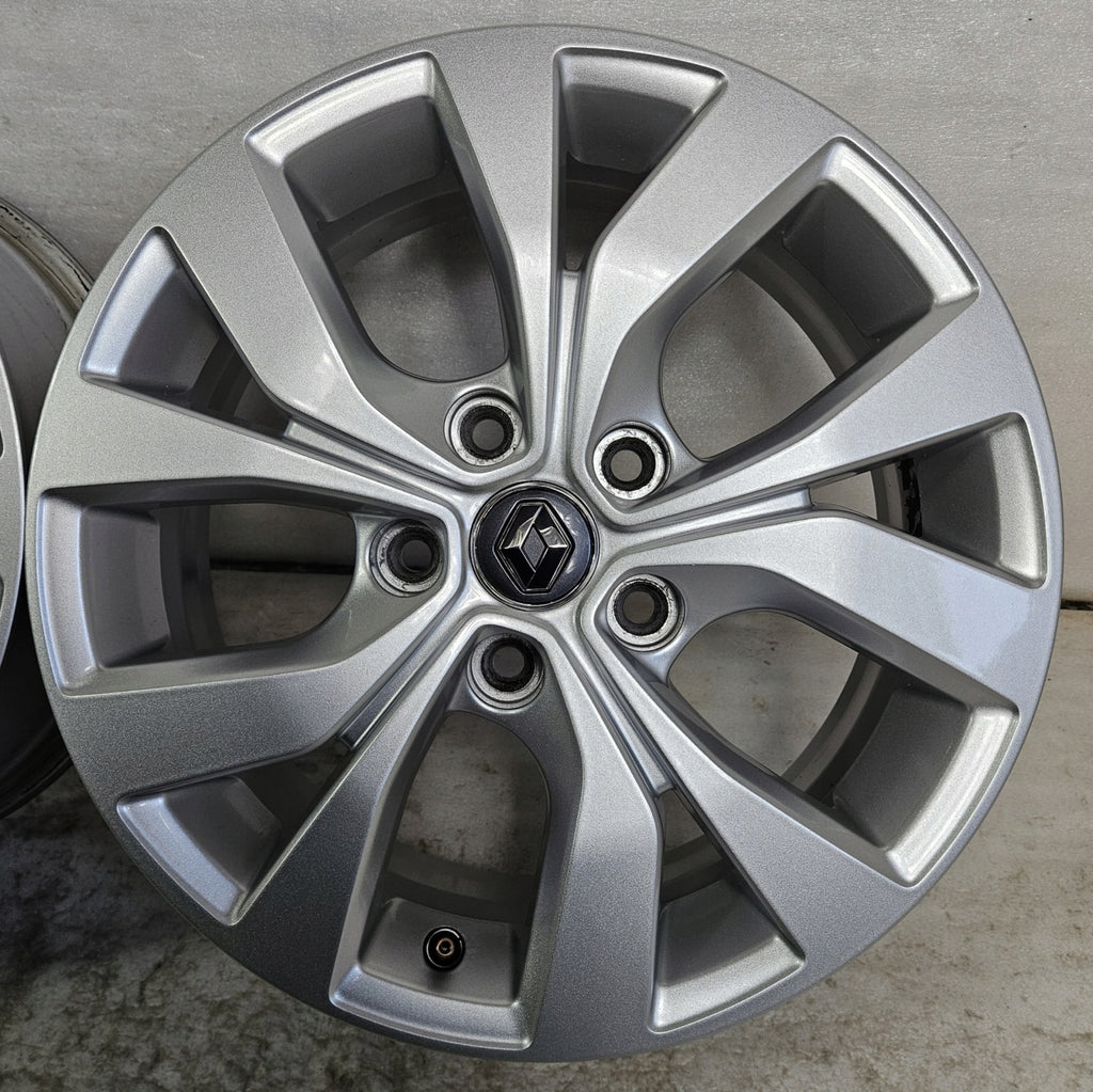 4x Alufelge 16 Zoll 6.5" 5x114.3 41ET 403009128R Renault Megane III Talisman Iv FEL9172414745vo