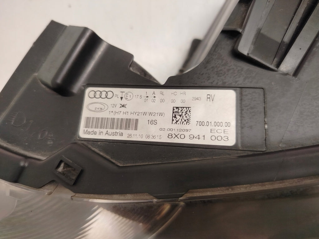 Frontscheinwerfer Audi A1 8X0941003 Ein Stück (Rechts oder Links) Headlight SCH6746931831xr