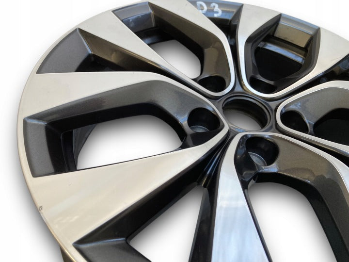 1x Alufelge 17 Zoll 7.0" 5x114.3 35ET Glanz Schwarz 403009172R Mg Captur Ii FEL7908704274wz