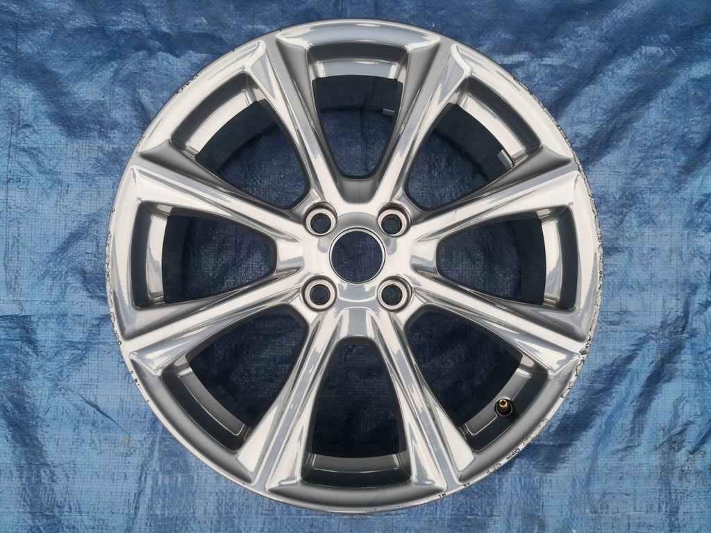 1x Alufelge 18 Zoll 7.0" 4x108 47ET Glanz Silber H1BC-1007-E1A Ford Fiesta