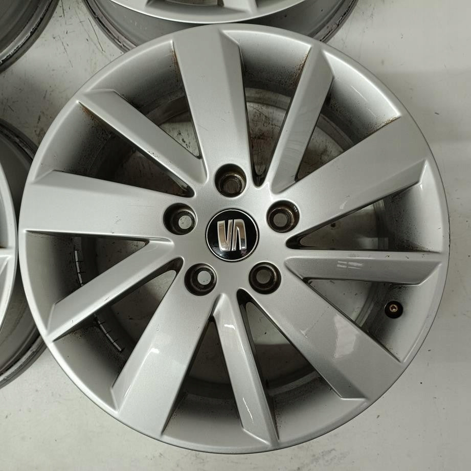 4x Alufelge 16 Zoll 6.5" 5x112 46ET 5F0601025 Seat Leon Octavia Iii Rim Wheel FEL8950687314qr