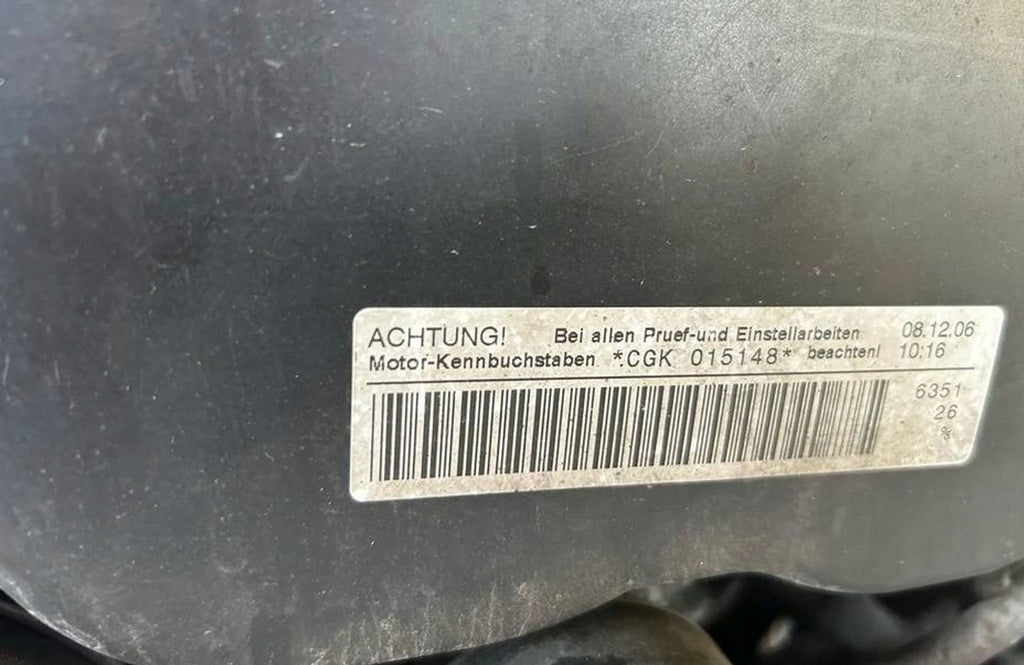 Motor Audi A5 CGK 2.7 TDI 2008 Diesel Engine Komplett
