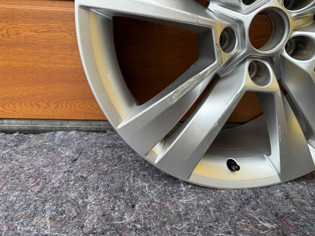 1x Alufelge 18 Zoll 7.0" 5x112 45ET Glanz Silber 57A601025E Skoda Kodiaq