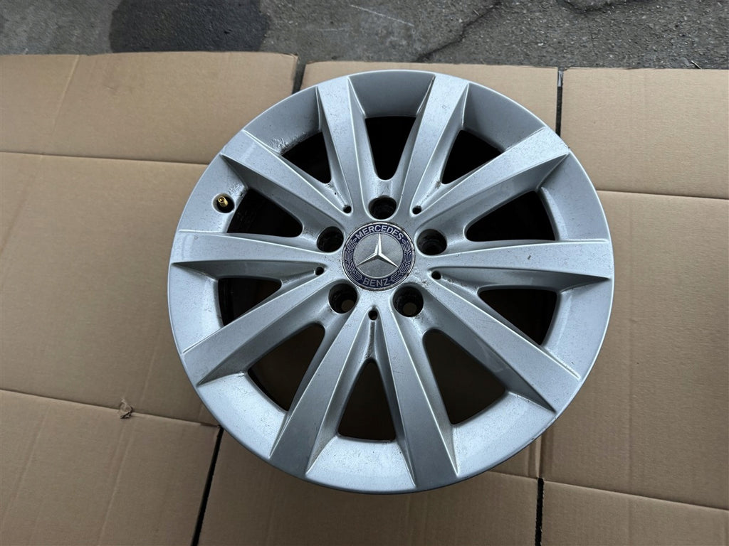 1x Alufelge 16 Zoll 6.5" 5x112 A2464010202 Mercedes-Benz W176 W246 Rim Wheel FEL8839642820ud