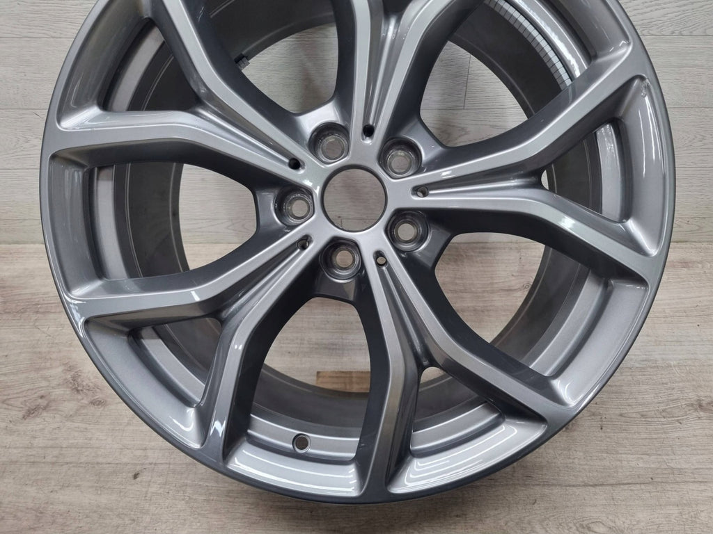 1x Alufelge 19 Zoll 9.0" 5x112 38ET Glanz Grau 6883752 BMW X5 G05 Rim Wheel FEL9030435146dw