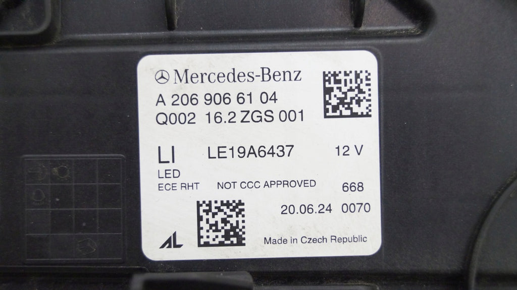 Frontscheinwerfer Mercedes-Benz A2069066104 LED Links Scheinwerfer Headlight SCH7692842890li