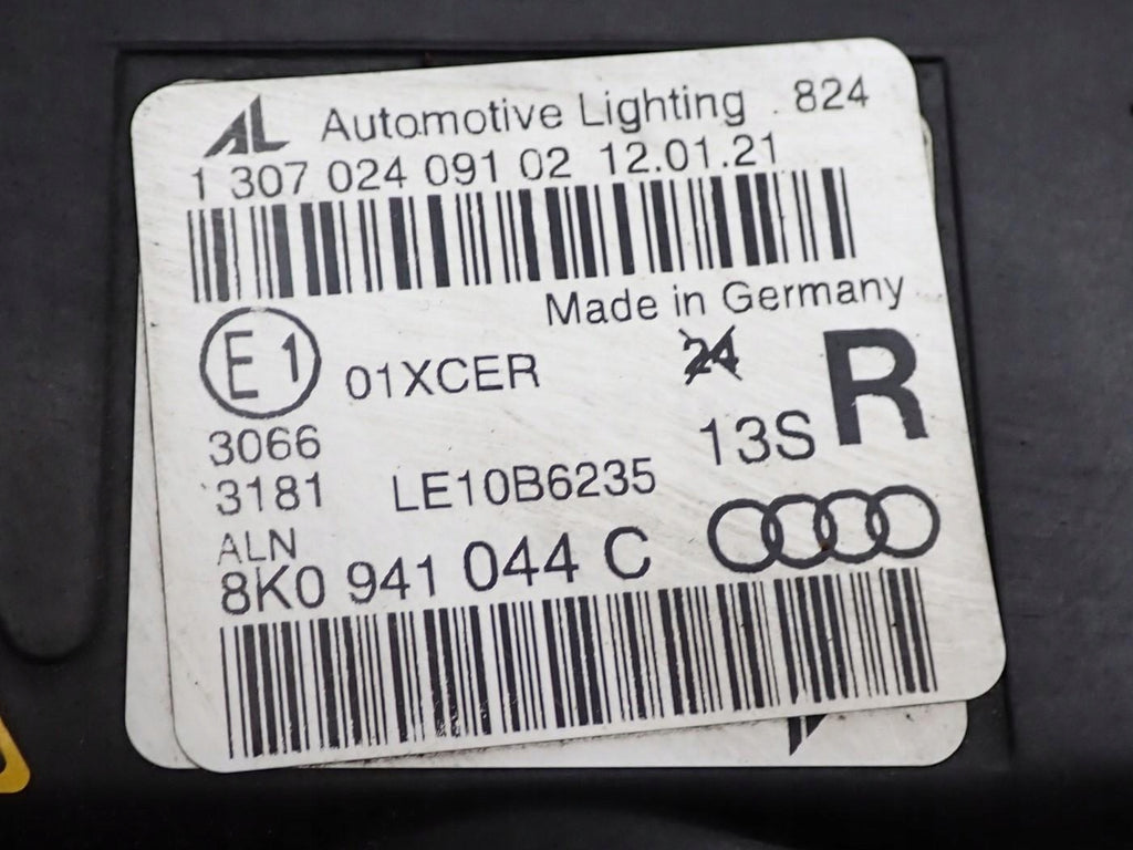 Frontscheinwerfer Audi A4 B8 8K0941044C Rechts Scheinwerfer Headlight SCH6847136088yg