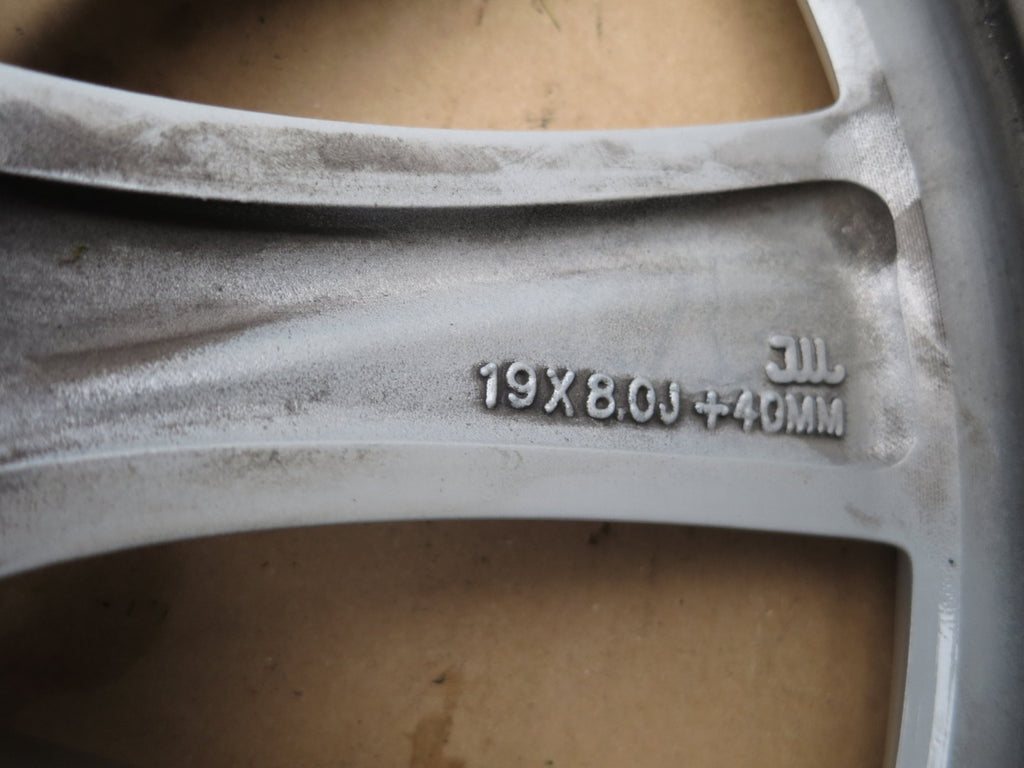 1x Alufelge 19 Zoll 8.0" 5x120 Tesla X Rim Wheel FEL6863557009lj