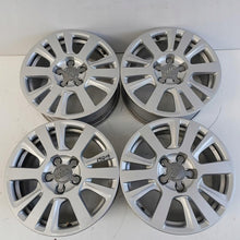 Laden Sie das Bild in den Galerie-Viewer, 4x Alufelge 16 Zoll 7.0" 5x112 42ET Glanz Silber 4F0601025CF Audi A6 C6 FEL9561630242hx