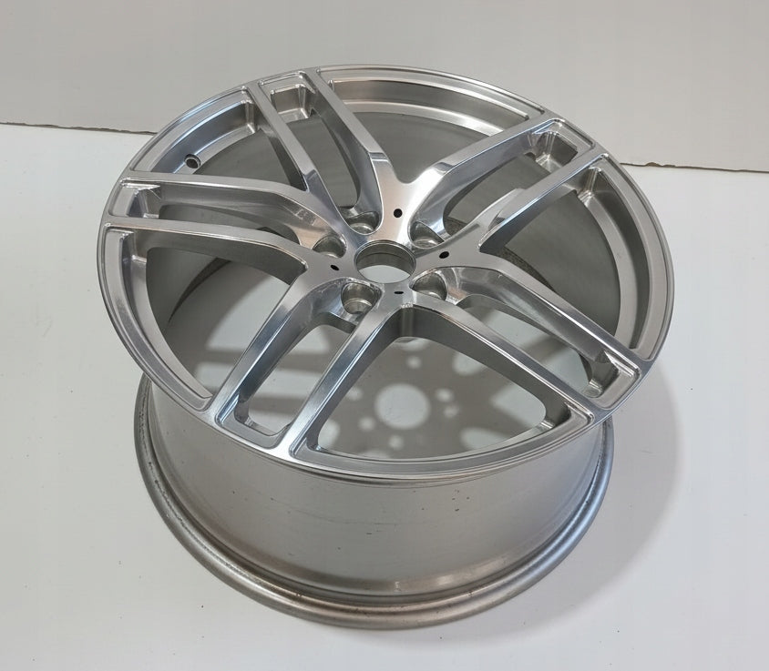1x Alufelge 20 Zoll 10.5" 5x114.3 Glanz Silber Alfa Romeo Rim Wheel FEL8580611592ax