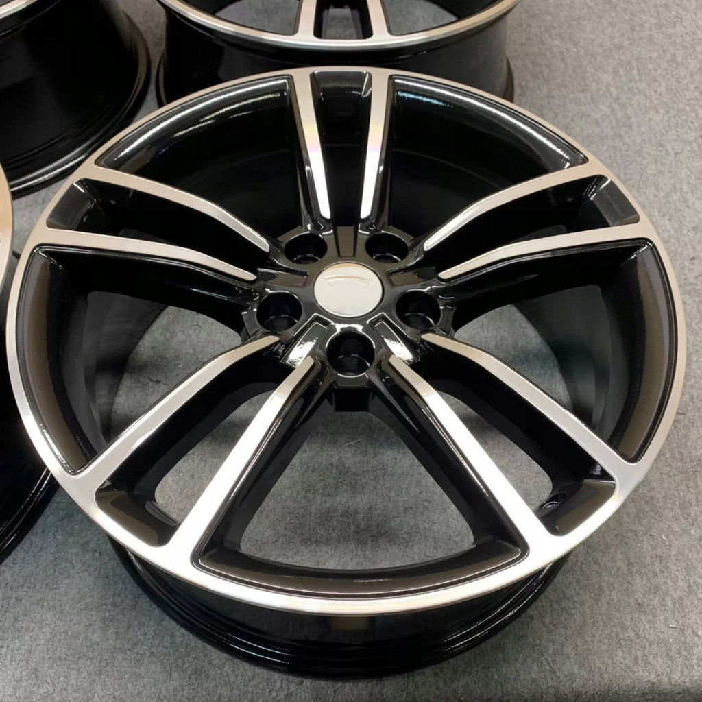 4x Alufelge 19 Zoll 8.0" 5x120 40ET Glanz Schwarz 6007214-00-D Tesla Model S FEL4139847963kx