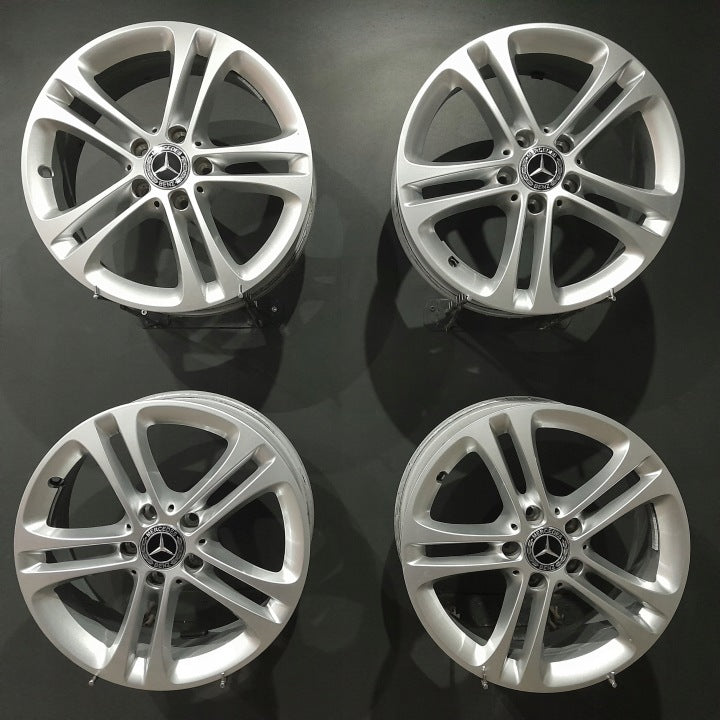 4x Alufelge 17 Zoll 6.5" 5x112 44ET A1774010400 Mercedes-Benz W176 Rim Wheel FEL3051882535hu