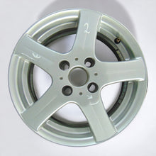 Laden Sie das Bild in den Galerie-Viewer, 1x Alufelge 14 Zoll 5.5&quot; 4x100 Silber KBA49180 Vw Rim Wheel