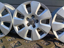 Laden Sie das Bild in den Galerie-Viewer, 4x Alufelge 16 Zoll 7.5" 5x112 37ET Glanz Silber Audi B7 C7 Rim Wheel FEL9619811828de