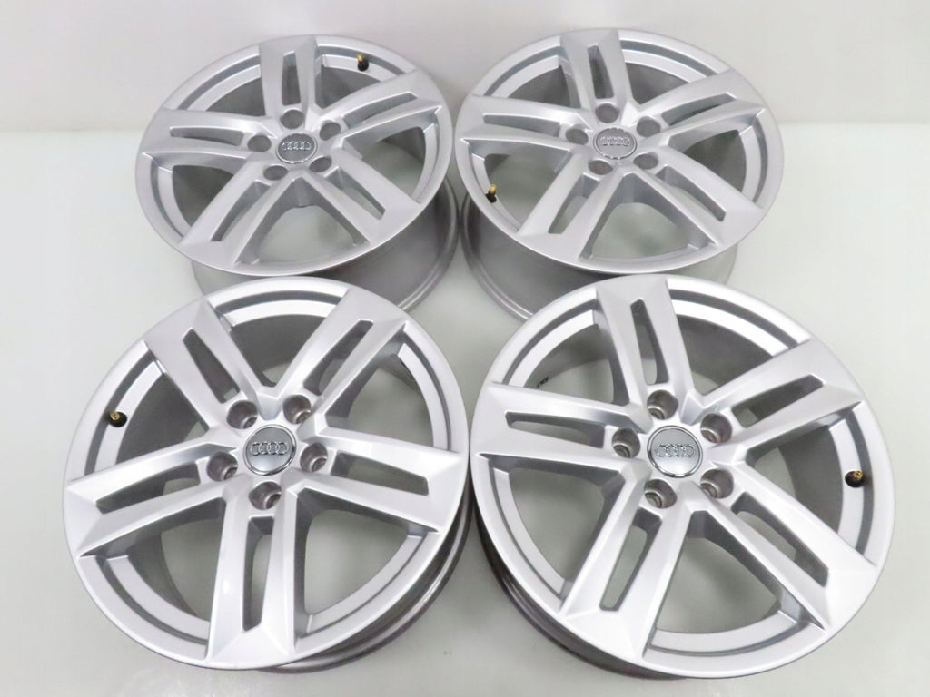 4x Alufelge 17 Zoll 7.0" 5x112 42ET Silber 8W0601025P Audi A4 B8 Rim Wheel FEL4710603905pc