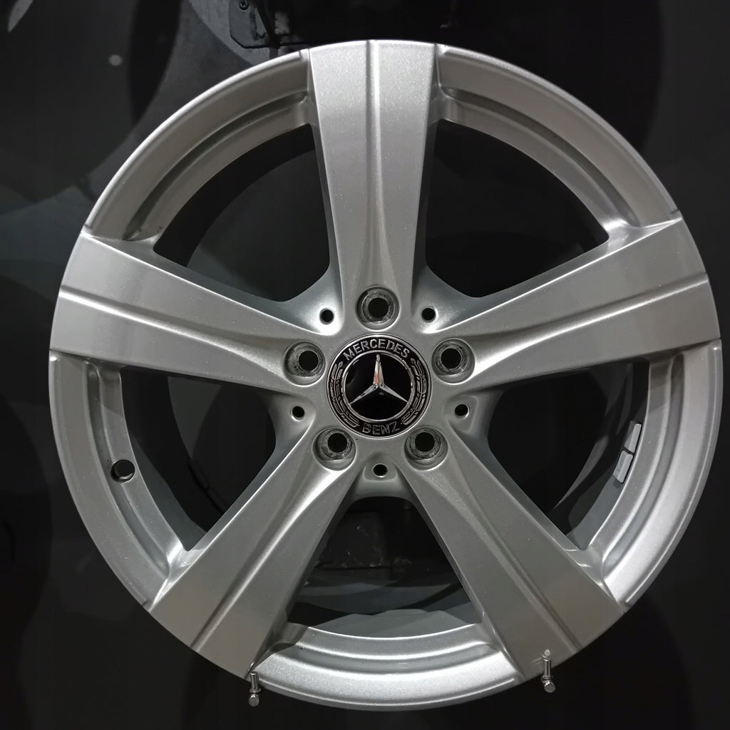 4x Alufelge 17 Zoll 7.0" 5x112 44 5ET Silber A2064014500 Mercedes-Benz W206 FEL2062679604vr