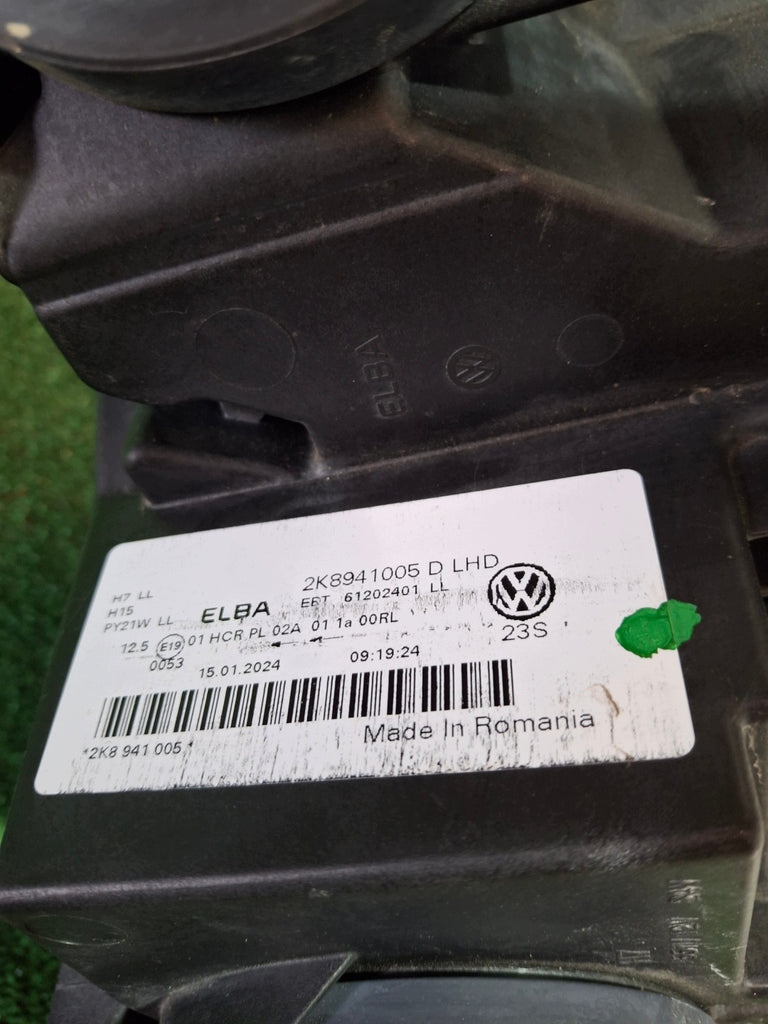 Frontscheinwerfer VW Caddy 2K8941005DTM Links Scheinwerfer Headlight SCH6343483701ak