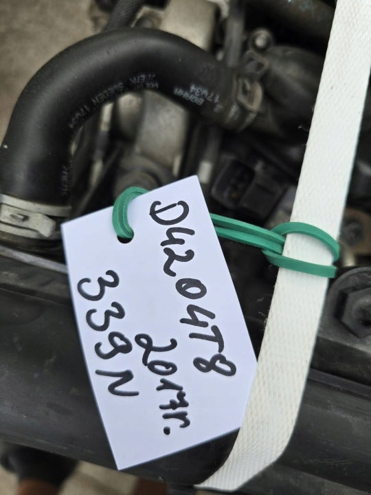 Motor Volvo I D4204T8 2.0 120PS 88kW 110TKm 2017 Diesel Engine Komplett MOT7325917562er