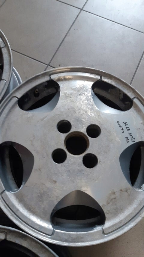 4x Alufelge 15 Zoll 6.0" 4x100 35ET VW Golf Rim Wheel FEL2966214797lp