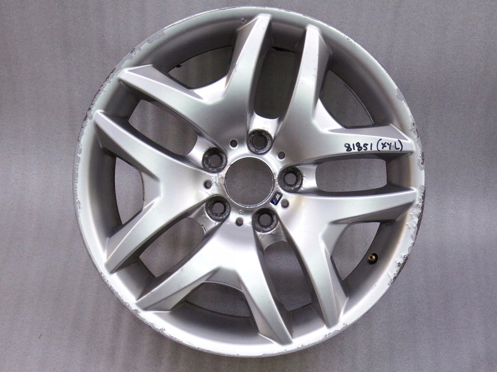 1x Alufelge 18 Zoll 9.0" 5x120 51ET Glanz Silber 3415615 BMW X3 Rim Wheel