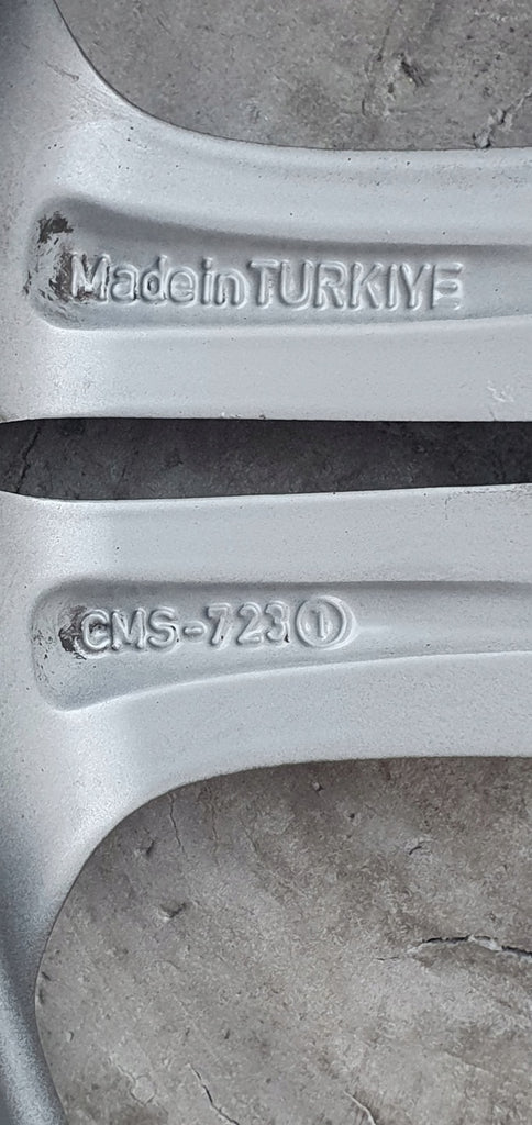 1x Alufelge 17 Zoll 7.0" 4x100 44ET Glanz Graphit 403008380R Renault Clio IV 1 FEL6552765057um