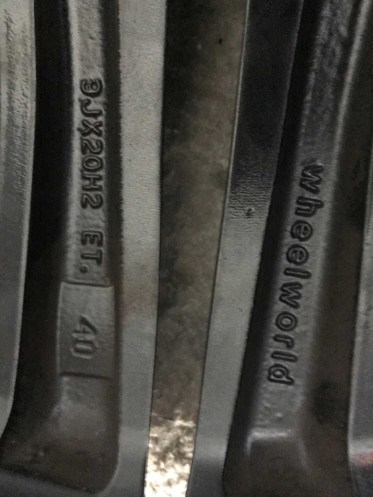 1x Alufelge 20 Zoll 9.0" 5x114.3 40ET WH11-90020 Mazda Rim Wheel