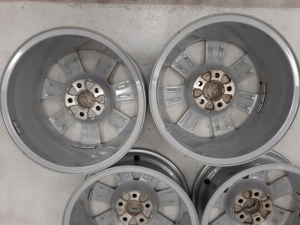 4x Alufelge 15 Zoll 6.5" 5x100 34ET Glanz Silber 8X0601025 Audi A1 Rim Wheel FEL2796721013tg