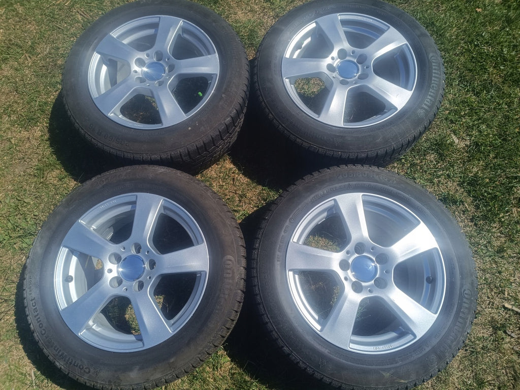 4x Alufelge 16 Zoll 7.5" 5x112 45 5ET Glanz Silber RCD14-756 Audi W204 W203 I FEL6651630831cw