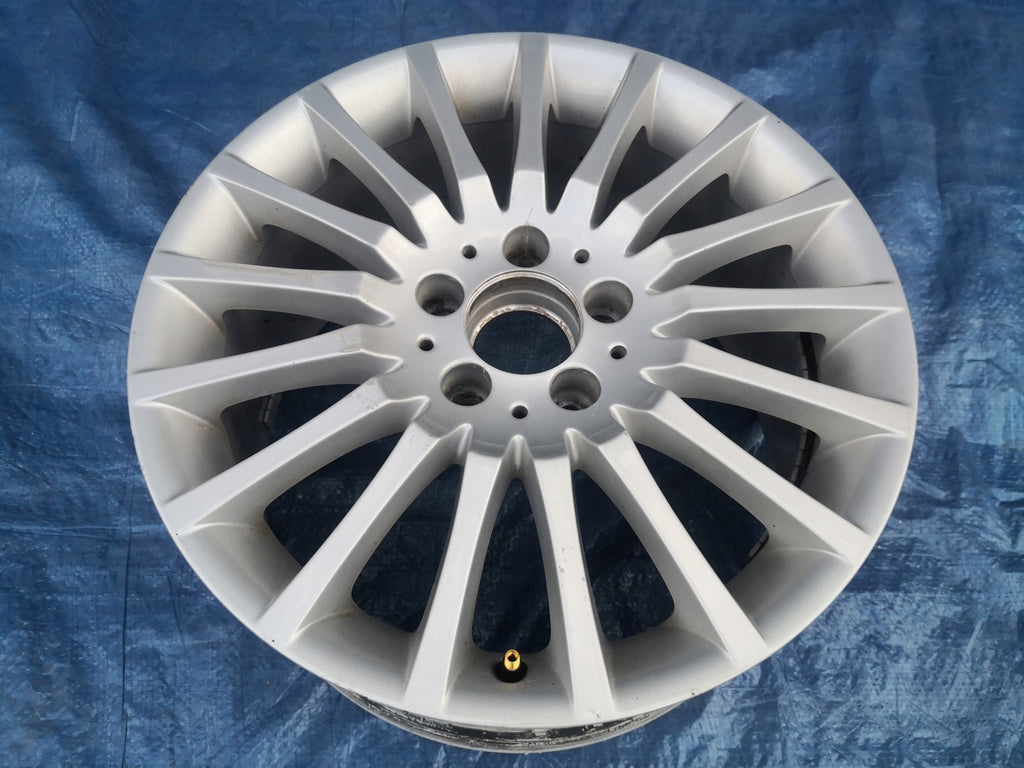 1x Alufelge 17 Zoll 8.5" 5x112 58ET Glanz Silber A2044010102 Mercedes-Benz W204