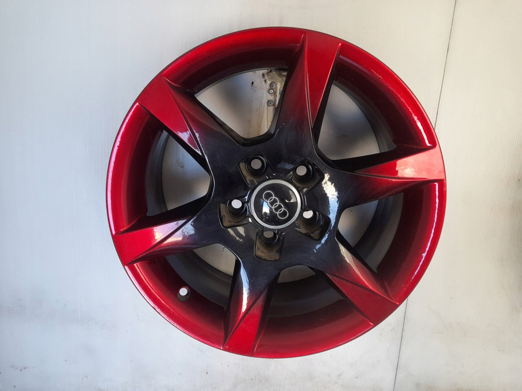 1x Alufelge 16 Zoll 7.0" 5x112 35ET Glanz Rot 4F0601025CM Audi Rim Wheel FEL9497815855le