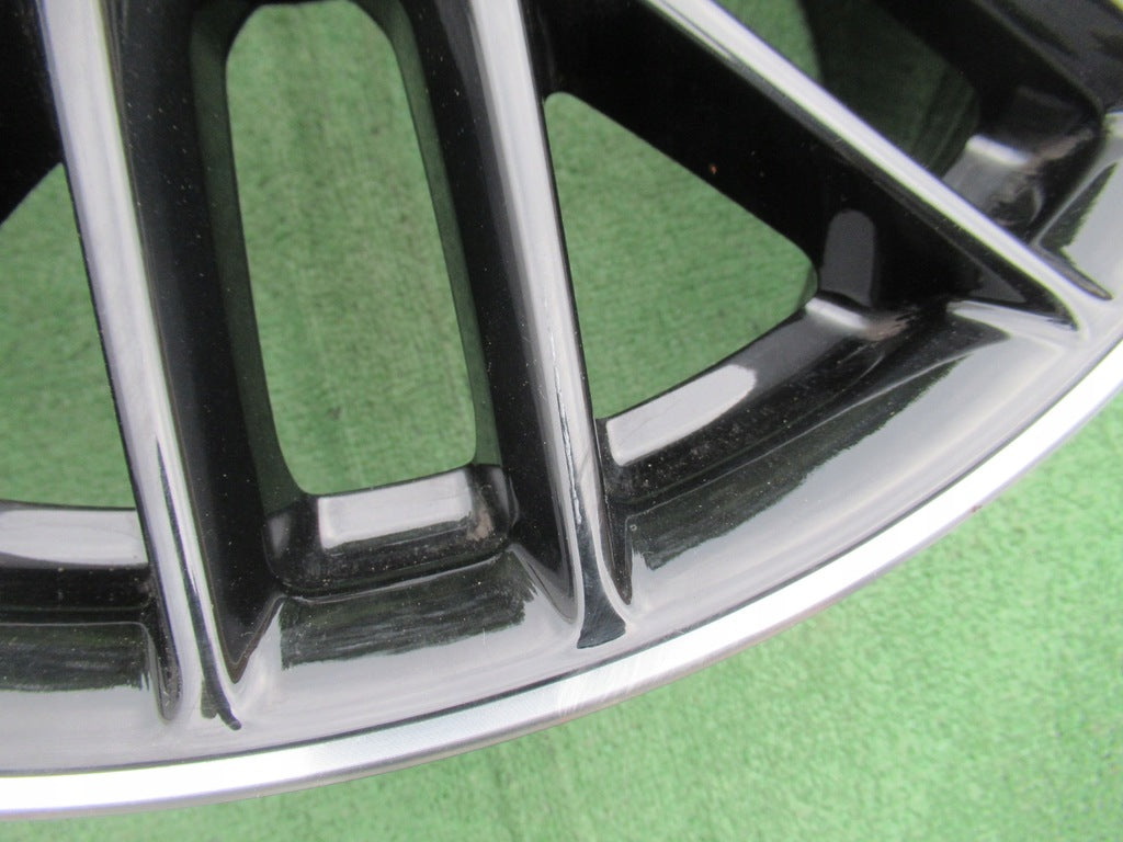1x Alufelge 18 Zoll 8.0" 5x112 40ET Matt Schwarz 8W0601025 Audi A4 Rim Wheel FEL6440800215al